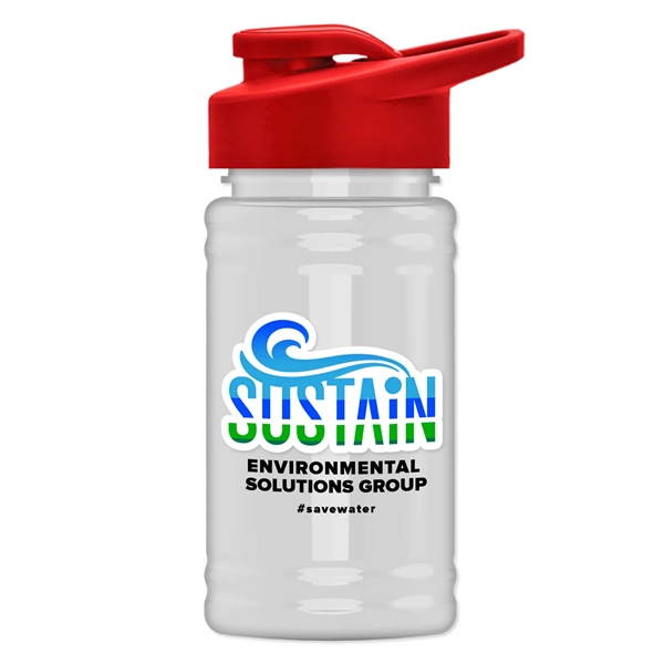 UpCycle - Mini 16 oz. rPet Sports Bottle with Drink Thru Lid - UpCycle - Mini 16 oz. rPet Sports Bottle with Drink Thru Lid - Image 15 of 16