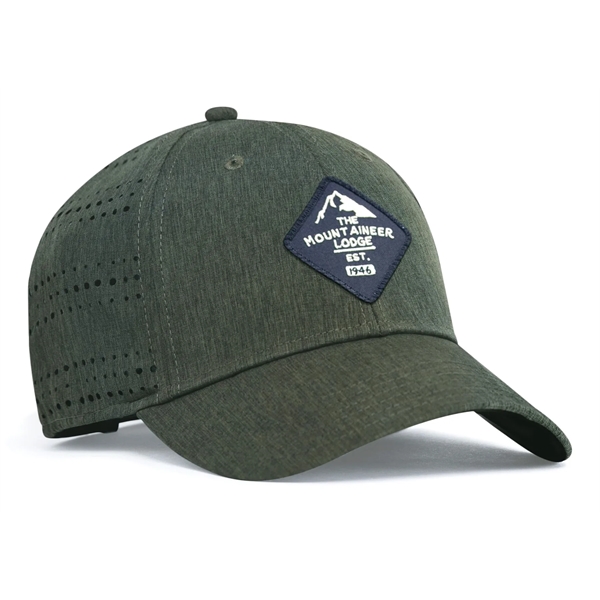 Perforated Hook-and-Loop Adjustable Cap - Perforated Hook-and-Loop Adjustable Cap - Image 3 of 3