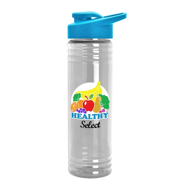24 oz. Slim Fit Water Bottles with Drink-Thru Lid - Digital - 24 oz. Slim Fit Water Bottles with Drink-Thru Lid - Digital - Image 10 of 16