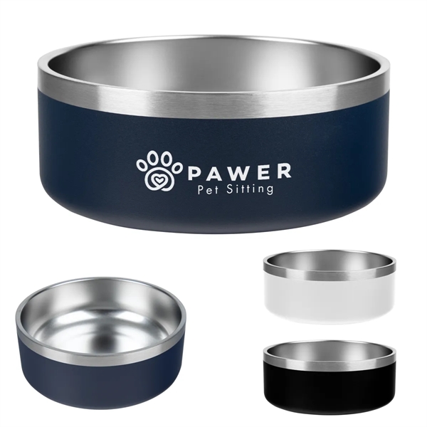 40 Oz. Stainless Steel Pet Bowl - 40 Oz. Stainless Steel Pet Bowl - Image 8 of 9