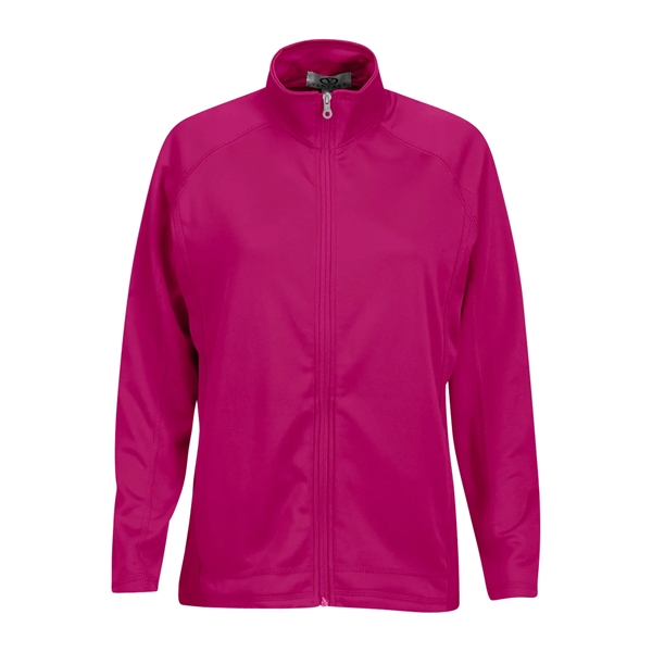 Women's Brushed Back Micro-Fleece Full-Zip Jacket - Women's Brushed Back Micro-Fleece Full-Zip Jacket - Image 4 of 31