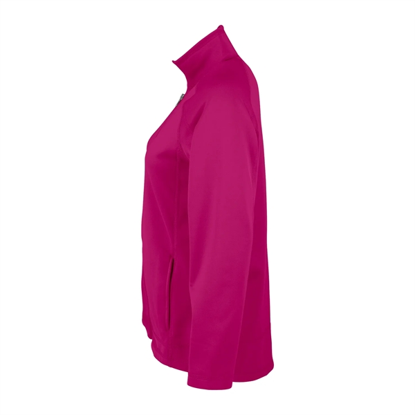 Women's Brushed Back Micro-Fleece Full-Zip Jacket - Women's Brushed Back Micro-Fleece Full-Zip Jacket - Image 6 of 31