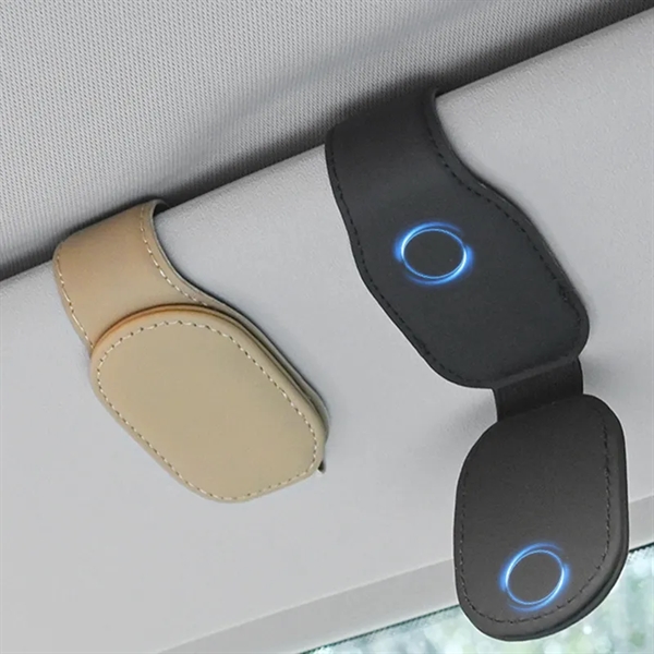 Magnetic Car Sun Visor Sunglasses Holder - Magnetic Car Sun Visor Sunglasses Holder - Image 4 of 7