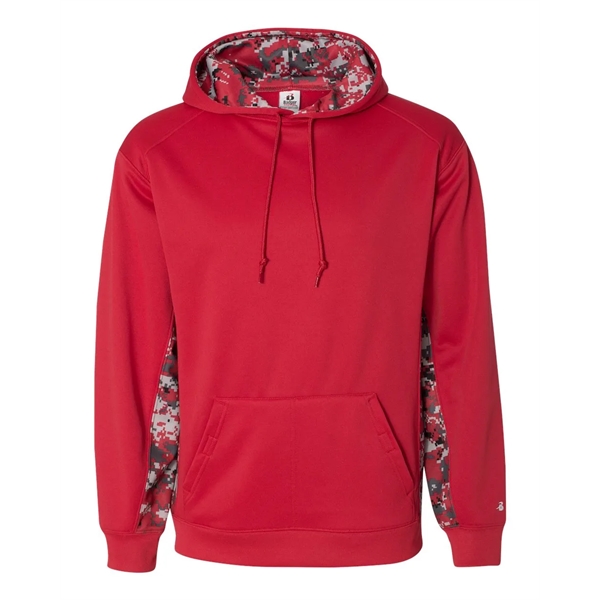 Badger Digital Camo Colorblock Performance Fleece Hooded ... - Badger Digital Camo Colorblock Performance Fleece Hooded ... - Image 30 of 62