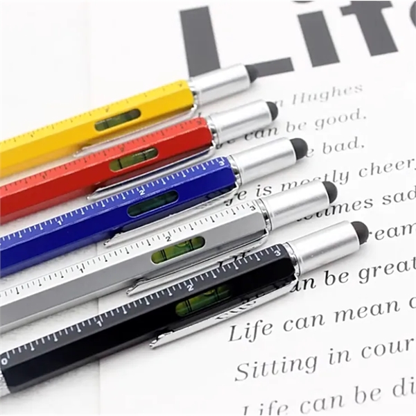 6-in-1 Multi-Functional Tool Pen - 6-in-1 Multi-Functional Tool Pen - Image 1 of 1