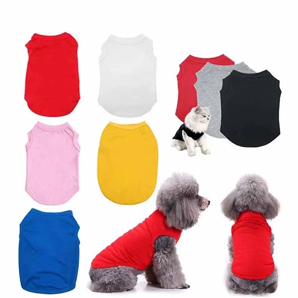 Pet Clothes Vest cat Shirts Dog Apparel coat - Pet Clothes Vest cat Shirts Dog Apparel coat - Image 0 of 5