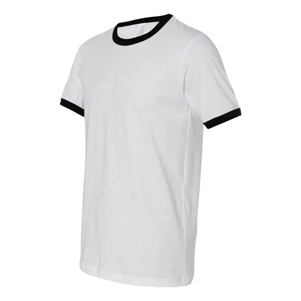 BELLA + CANVAS Jersey Heather Ringer Tee - BELLA + CANVAS Jersey Heather Ringer Tee - Image 23 of 51