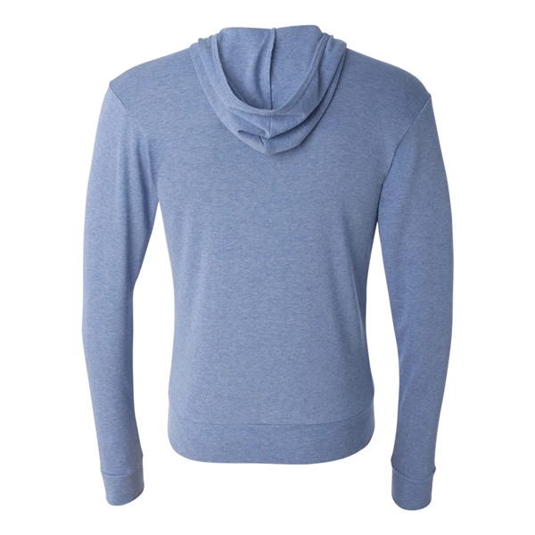 BELLA + CANVAS Triblend Lightweight Full-Zip Hooded Long ... - BELLA + CANVAS Triblend Lightweight Full-Zip Hooded Long ... - Image 3 of 33