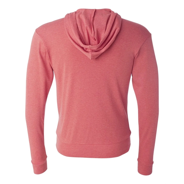 BELLA + CANVAS Triblend Lightweight Full-Zip Hooded Long ... - BELLA + CANVAS Triblend Lightweight Full-Zip Hooded Long ... - Image 17 of 33