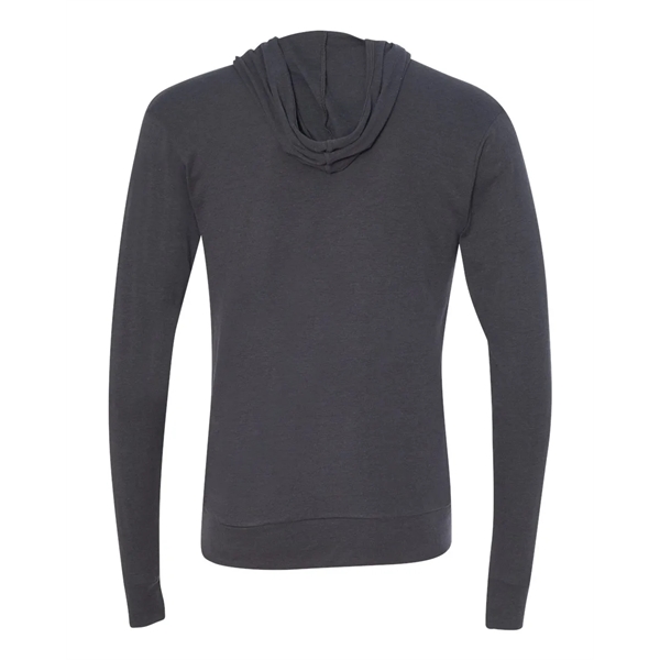 BELLA + CANVAS Triblend Lightweight Full-Zip Hooded Long ... - BELLA + CANVAS Triblend Lightweight Full-Zip Hooded Long ... - Image 23 of 33