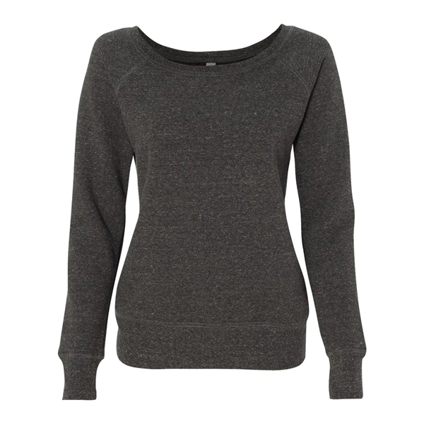 BELLA + CANVAS Women's Sponge Fleece Wide Neck Sweatshirt - BELLA + CANVAS Women's Sponge Fleece Wide Neck Sweatshirt - Image 52 of 57