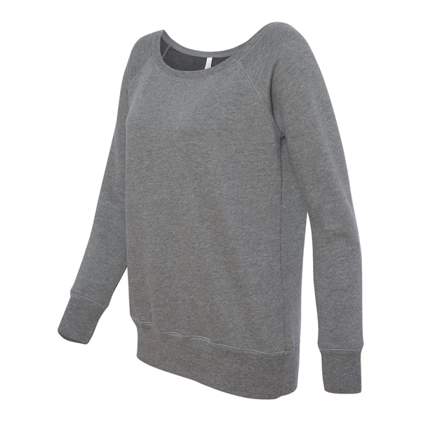 BELLA + CANVAS Women's Sponge Fleece Wide Neck Sweatshirt - BELLA + CANVAS Women's Sponge Fleece Wide Neck Sweatshirt - Image 13 of 57