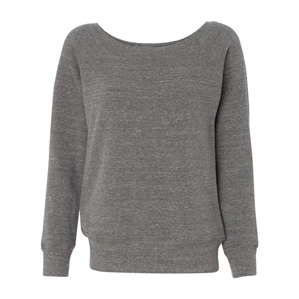 BELLA + CANVAS Women's Sponge Fleece Wide Neck Sweatshirt - BELLA + CANVAS Women's Sponge Fleece Wide Neck Sweatshirt - Image 23 of 57