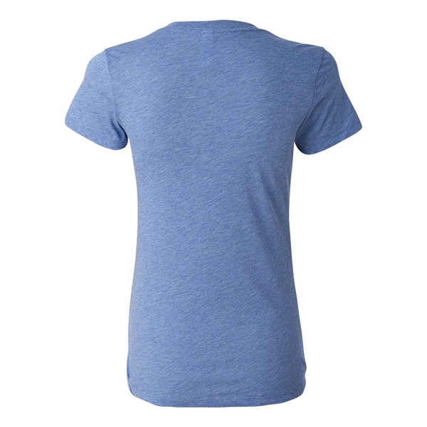 BELLA + CANVAS Women's Triblend Deep V-Neck Tee - BELLA + CANVAS Women's Triblend Deep V-Neck Tee - Image 9 of 84