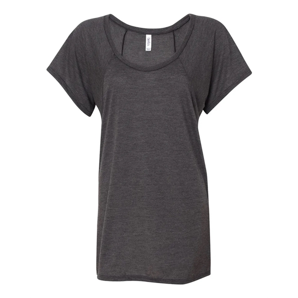 BELLA + CANVAS Women's Flowy Raglan Tee - BELLA + CANVAS Women's Flowy Raglan Tee - Image 4 of 28