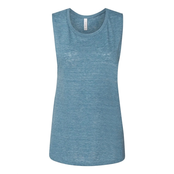 BELLA + CANVAS Women's Flowy Scoop Muscle Tank - BELLA + CANVAS Women's Flowy Scoop Muscle Tank - Image 22 of 120