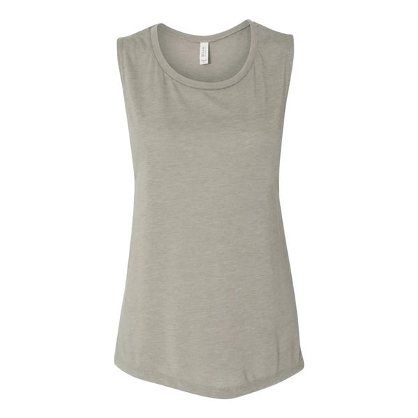 BELLA + CANVAS Women's Flowy Scoop Muscle Tank - BELLA + CANVAS Women's Flowy Scoop Muscle Tank - Image 43 of 120