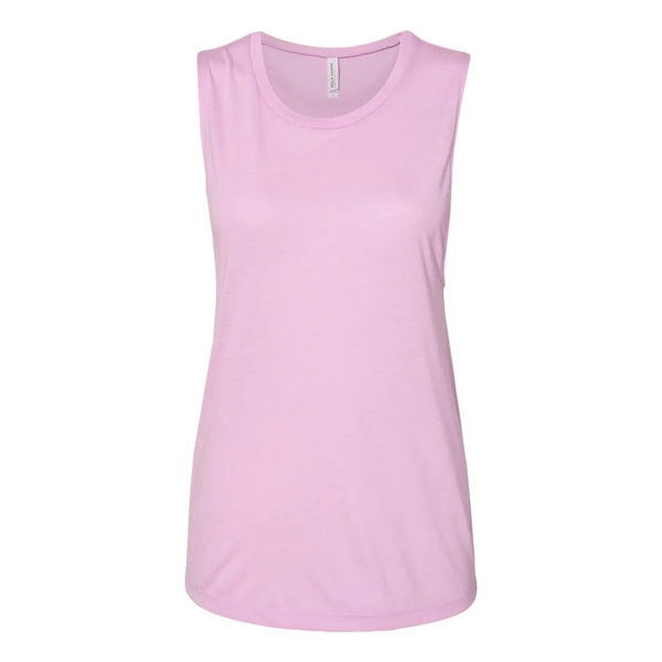 BELLA + CANVAS Women's Flowy Scoop Muscle Tank - BELLA + CANVAS Women's Flowy Scoop Muscle Tank - Image 112 of 120