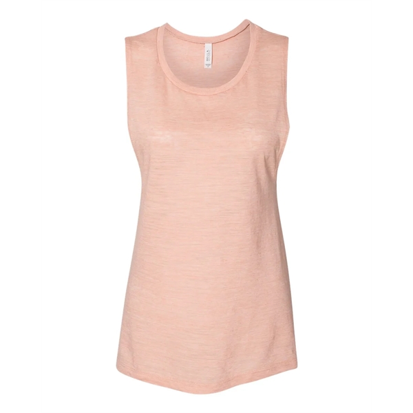 BELLA + CANVAS Women's Flowy Scoop Muscle Tank - BELLA + CANVAS Women's Flowy Scoop Muscle Tank - Image 75 of 120