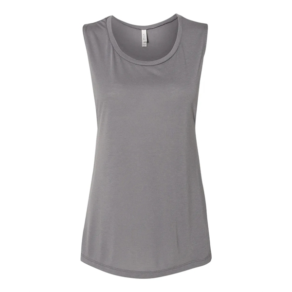 BELLA + CANVAS Women's Flowy Scoop Muscle Tank - BELLA + CANVAS Women's Flowy Scoop Muscle Tank - Image 86 of 120