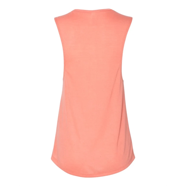 BELLA + CANVAS Women's Flowy Scoop Muscle Tank - BELLA + CANVAS Women's Flowy Scoop Muscle Tank - Image 91 of 120