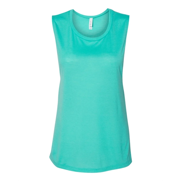 BELLA + CANVAS Women's Flowy Scoop Muscle Tank - BELLA + CANVAS Women's Flowy Scoop Muscle Tank - Image 92 of 120