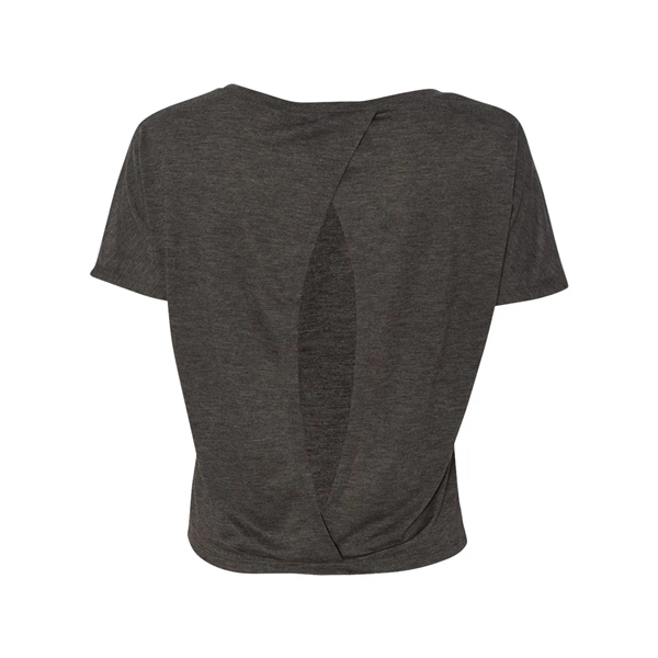 BELLA + CANVAS Women's Flowy Open Back Tee - BELLA + CANVAS Women's Flowy Open Back Tee - Image 9 of 18