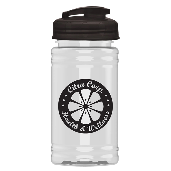 Mini 16 oz. PETE Sports Bottle with USA Flip Lid - Mini 16 oz. PETE Sports Bottle with USA Flip Lid - Image 11 of 11