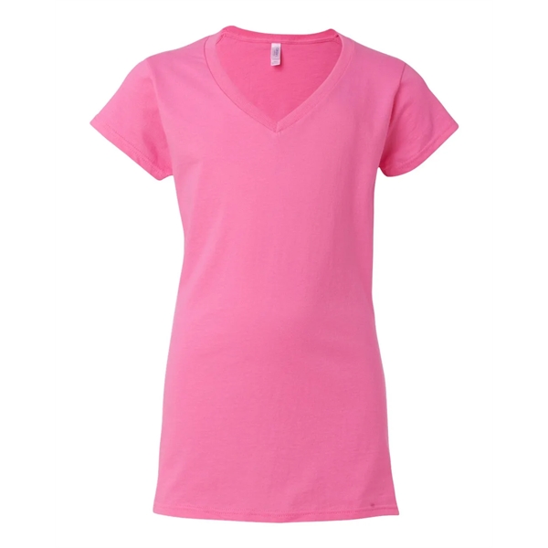 Gildan Softstyle® Women's V-Neck T-Shirt - Gildan Softstyle® Women's V-Neck T-Shirt - Image 1 of 39
