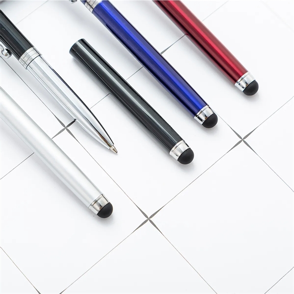 4 In 1 Capacitive Stylus Ballpoint Pen - 4 In 1 Capacitive Stylus Ballpoint Pen - Image 3 of 3