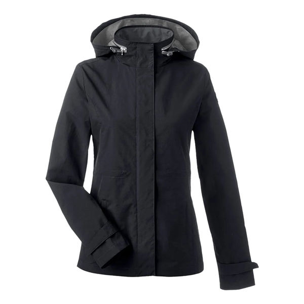 Nautica Women's Voyage Hooded Rain Jacket - Nautica Women's Voyage Hooded Rain Jacket - Image 1 of 6