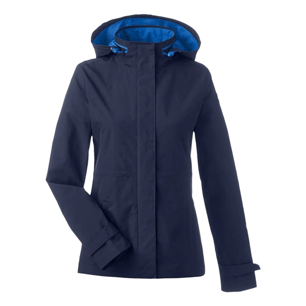 Nautica Women's Voyage Hooded Rain Jacket - Nautica Women's Voyage Hooded Rain Jacket - Image 5 of 6