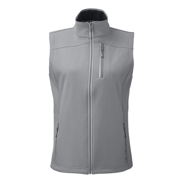 Nautica Women's Wavestorm Soft Shell Vest - Nautica Women's Wavestorm Soft Shell Vest - Image 3 of 6