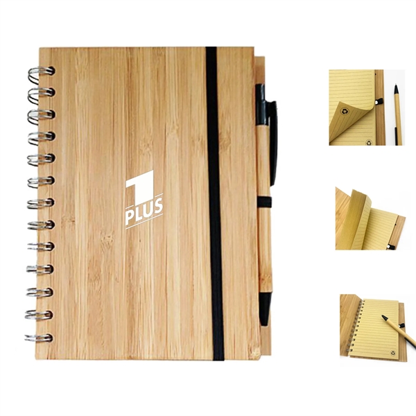 Bamboo Notebook With A Pen - Bamboo Notebook With A Pen - Image 0 of 0