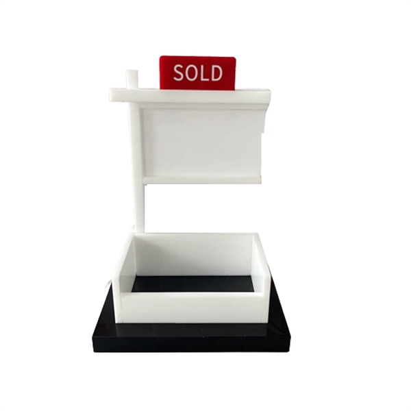 Real Estate Business Card Holder Display - Real Estate Business Card Holder Display - Image 1 of 3