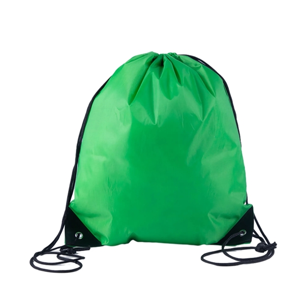 Waterproof Gym Drawstring Backpack - Waterproof Gym Drawstring Backpack - Image 3 of 14