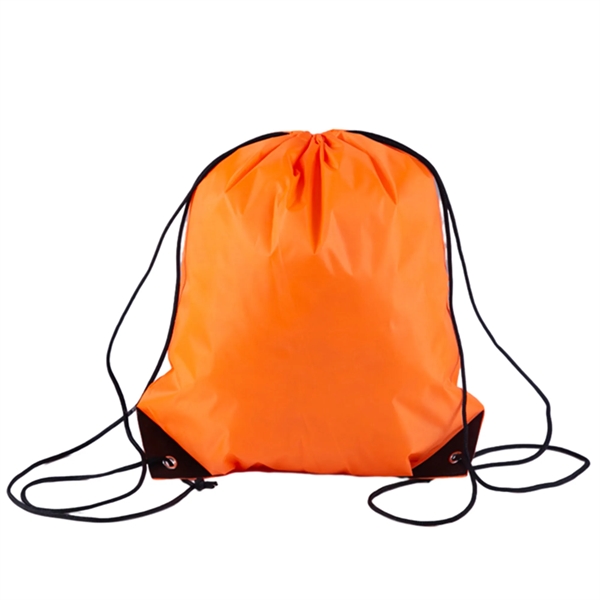 Waterproof Gym Drawstring Backpack - Waterproof Gym Drawstring Backpack - Image 7 of 14