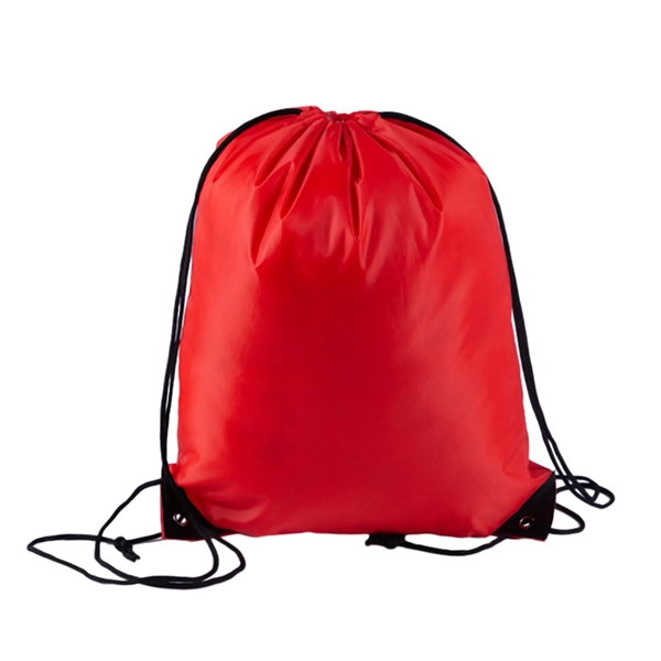 Waterproof Gym Drawstring Backpack - Waterproof Gym Drawstring Backpack - Image 9 of 14