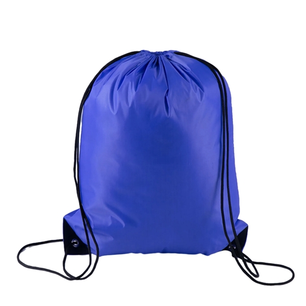 Waterproof Gym Drawstring Backpack - Waterproof Gym Drawstring Backpack - Image 11 of 14