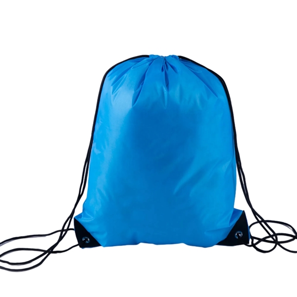 Waterproof Gym Drawstring Backpack - Waterproof Gym Drawstring Backpack - Image 12 of 14