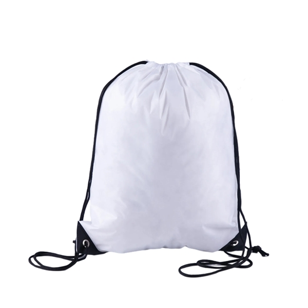 Waterproof Gym Drawstring Backpack - Waterproof Gym Drawstring Backpack - Image 13 of 14