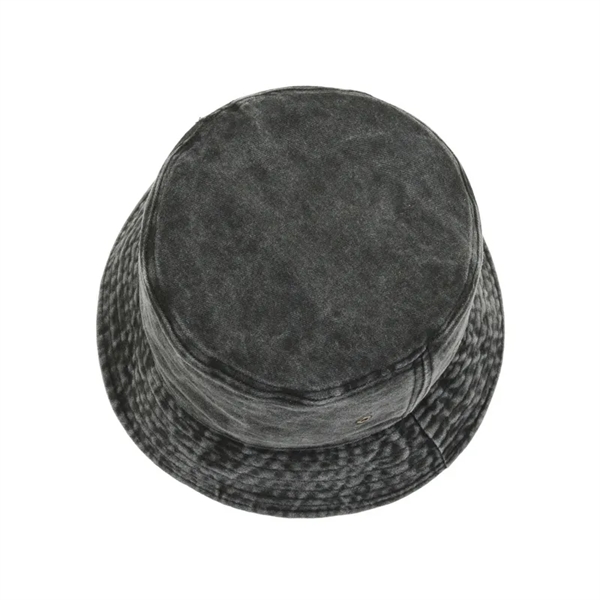 Washed Cotton Bucket Hats - Washed Cotton Bucket Hats - Image 4 of 6