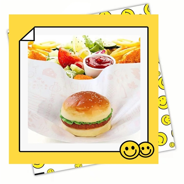 10" X 10" Deli Wax Sheets Sandwich Wrap Paper - 10" X 10" Deli Wax Sheets Sandwich Wrap Paper - Image 1 of 3