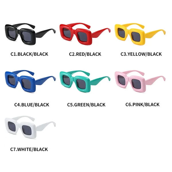 Sun Glasses Men Punk Hip Hop Shades - Sun Glasses Men Punk Hip Hop Shades - Image 2 of 2