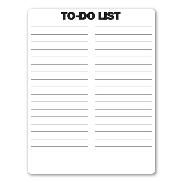 8.5'' x 11'' Dry Erase Magnet Board - 8.5'' x 11'' Dry Erase Magnet Board - Image 0 of 0