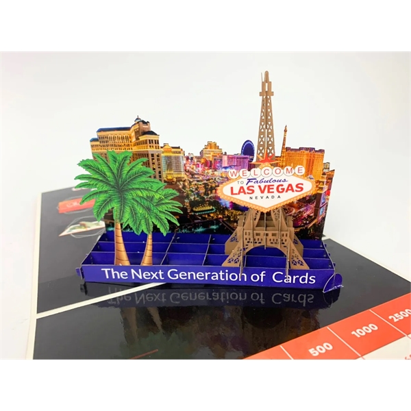 Landmarks, Travel & Tourism Custom 3D Pop-Up Cards - Landmarks, Travel & Tourism Custom 3D Pop-Up Cards - Image 3 of 9