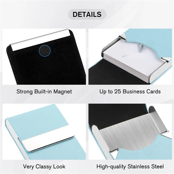 PU Leather Business Card  Holders - PU Leather Business Card  Holders - Image 1 of 4