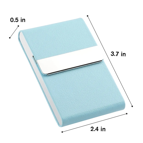 PU Leather Business Card  Holders - PU Leather Business Card  Holders - Image 2 of 4