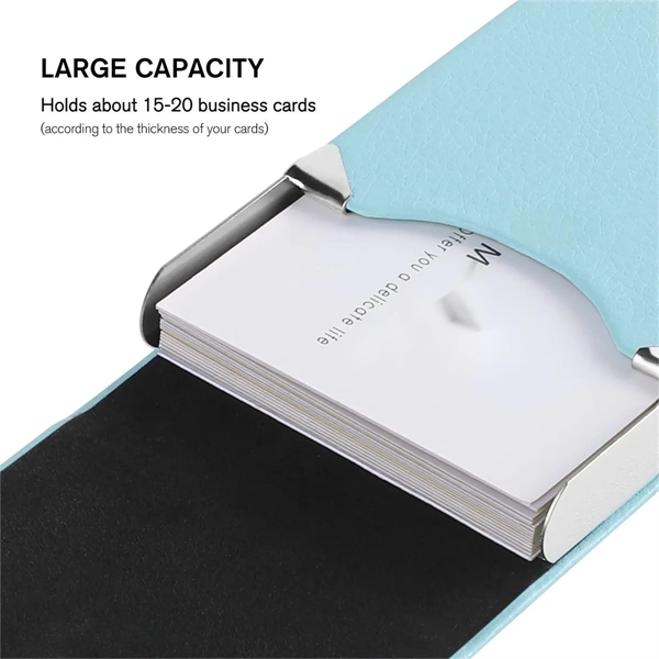 PU Leather Business Card  Holders - PU Leather Business Card  Holders - Image 3 of 4