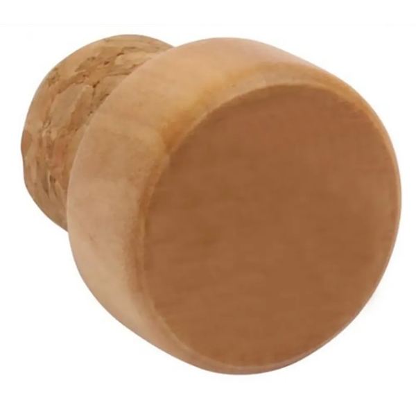 Classic Cork Wine Bottle Stopper - Classic Cork Wine Bottle Stopper - Image 2 of 3